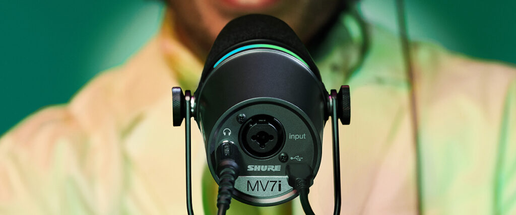MV7i スマートマイクロホン & インターフェース