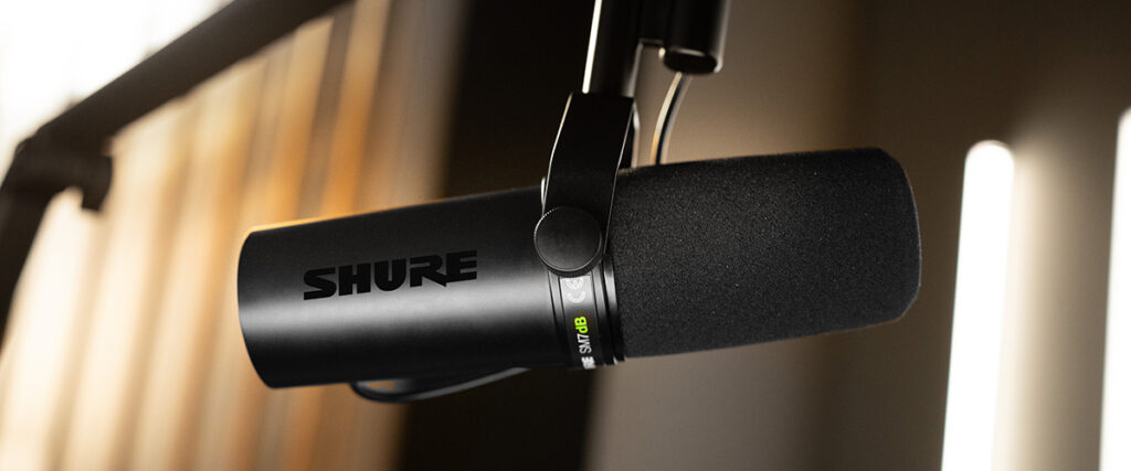 SM7dBプリアンプ内蔵ボーカルマイクロホン