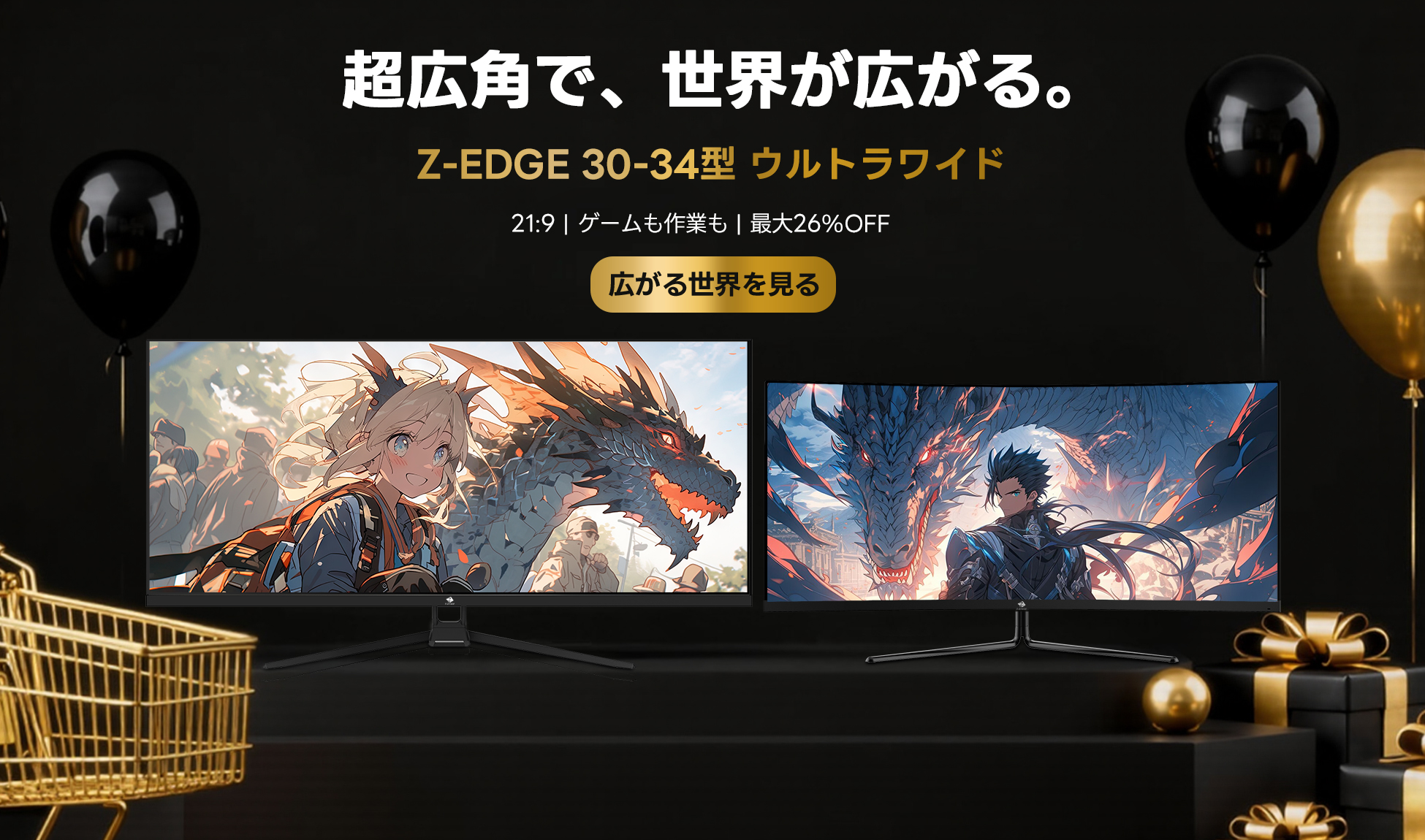 Z-EDGE ブラックフライデー モニターセール