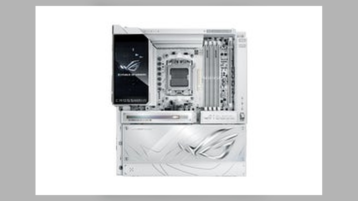 AMD X870Eチップセットフラグシップモデル。ホワイトカラーのROGマザーボード「ROG CRO… のアイキャッチ画像