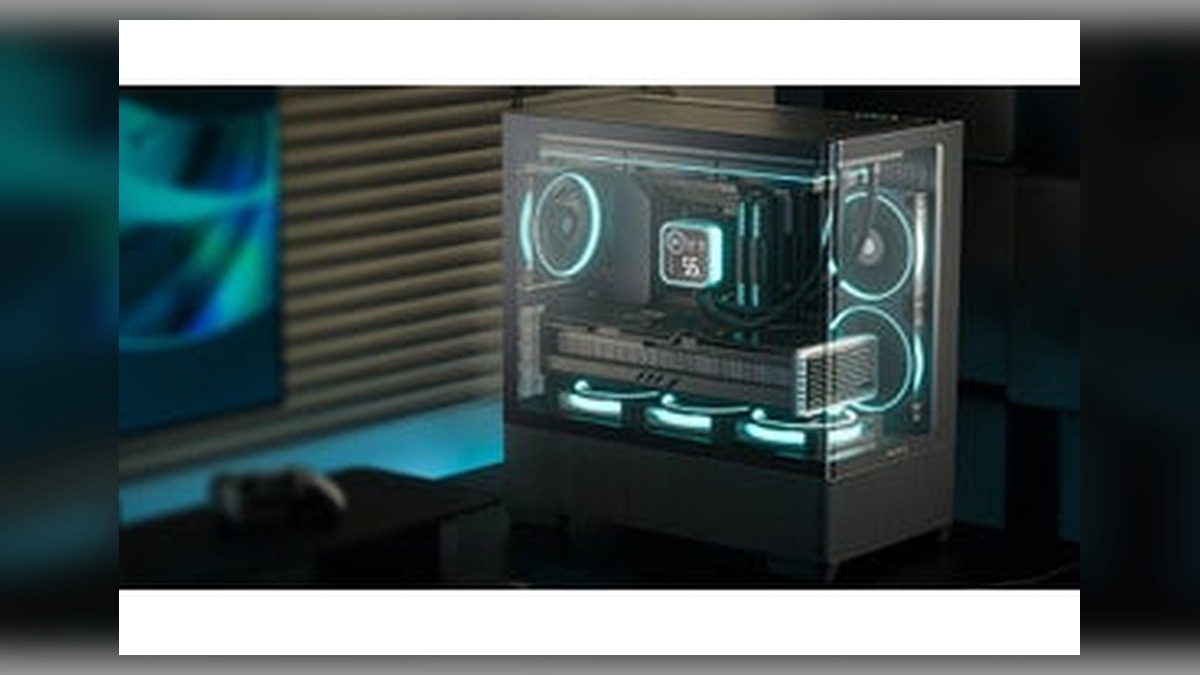 DeepCool社製、ピラーレスデザインのミニタワー型PCケース「CG380U 3F」、LCD搭載の… のアイキャッチ画像