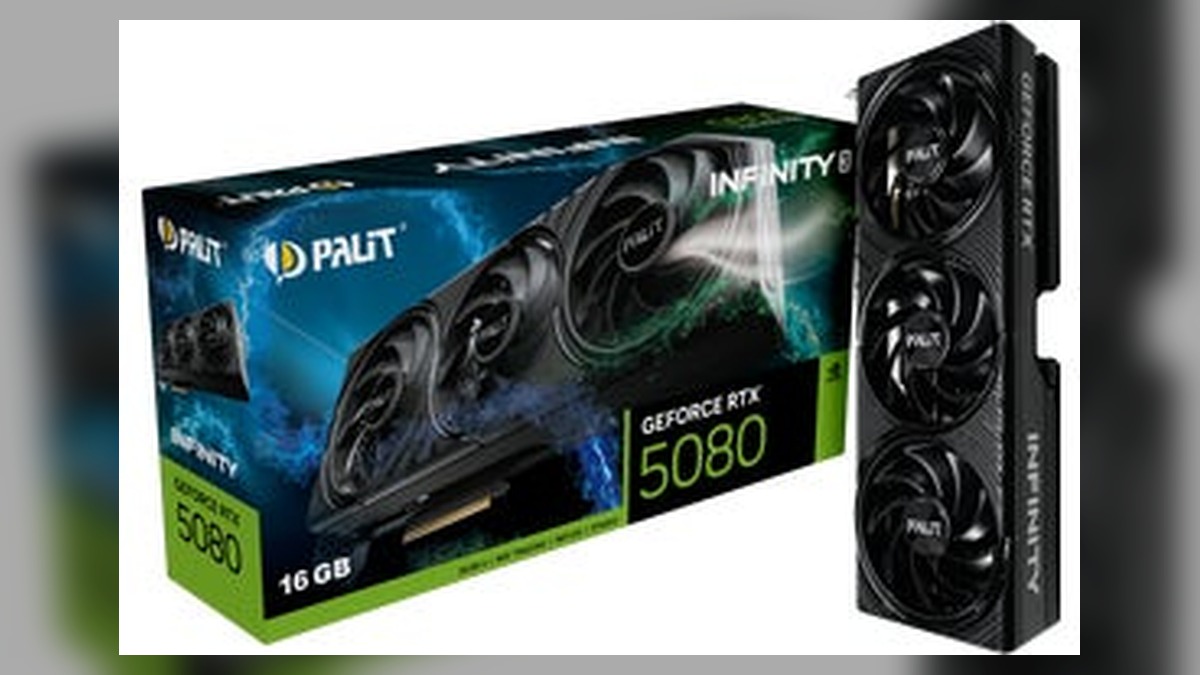 PALIT、NVIDIA® GeForce RTX™ 5080 Infinity 3シリーズグラフィ… のアイキャッチ画像