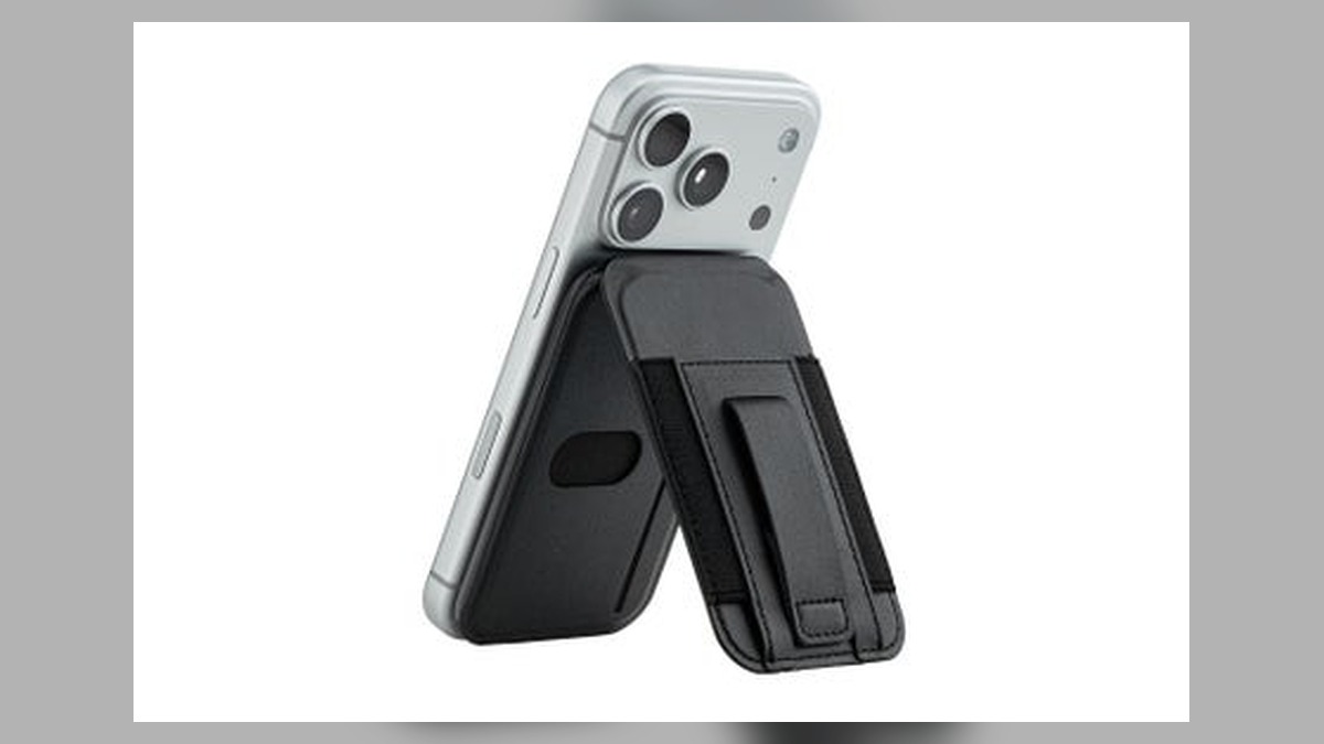 スタンドもカード収納もこれ1つ。指フック付きMagSafe対応スマホスタンドを4種類発売 のアイキャッチ画像