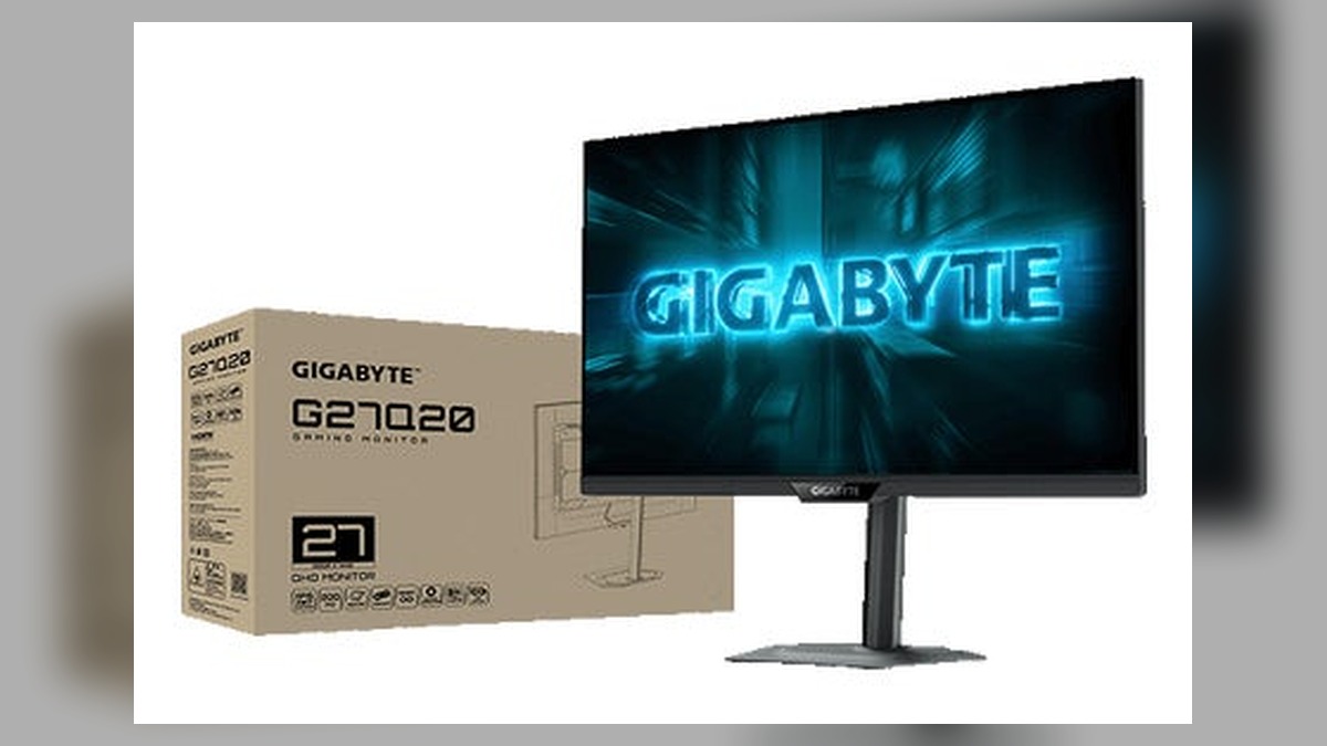 GIGABYTEから、リフレッシュレート200Hzの27インチ QHD(2560 x 1440) 液晶ゲーミングモニター『GIGABYTE G27Q20』を発売 のアイキャッチ画像