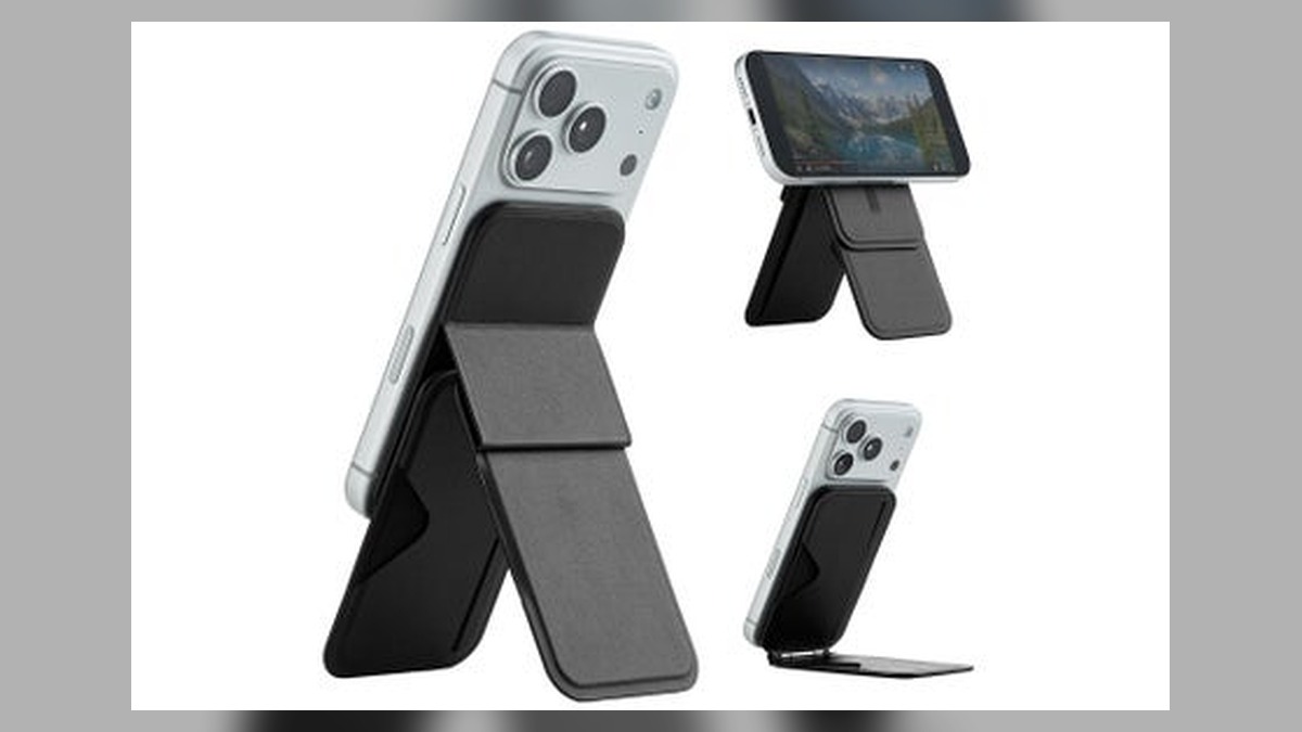 MagSafe対応でピタッと装着！カード収納もできる2WAYスマホスタンドを発売 のアイキャッチ画像