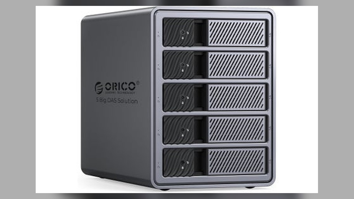 🔹 ORICO、最大110TB対応の5ベイ3.5インチHDDケースを発表⚡ 230MB/s転送・150W電源内蔵・プラグアンドプレイ・静音ファン搭載 のアイキャッチ画像