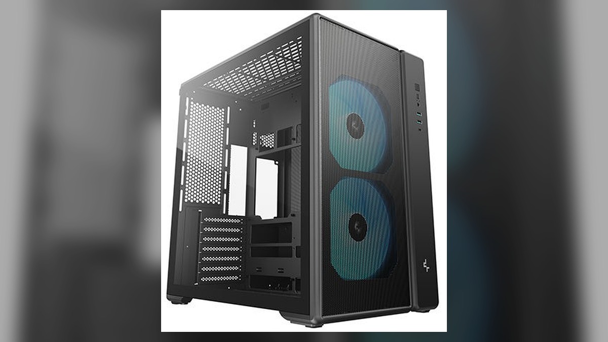 160mmファンを2基搭載する高エアフローのミドルタワー型PCケース、DeepCool社製「CG59…｜jikkaiニュース のアイキャッチ画像