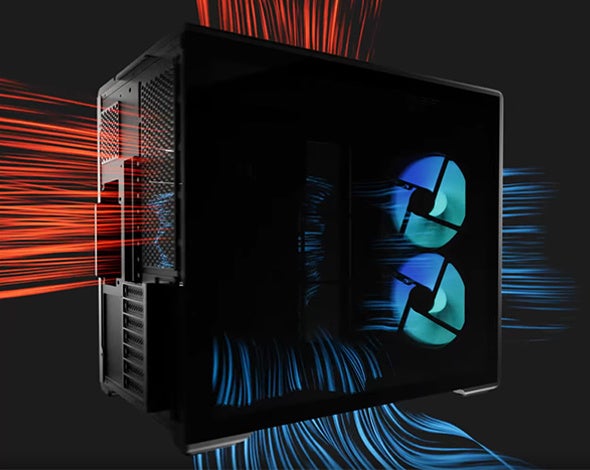 160mmファンを2基搭載する高エアフローのミドルタワー型PCケース、DeepCool社製「CG59…｜jikkaiニュース