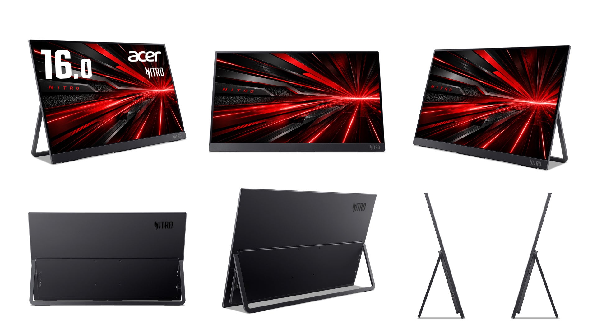 Acer、用途に合わせて選べるモバイルモニター3機種を発売