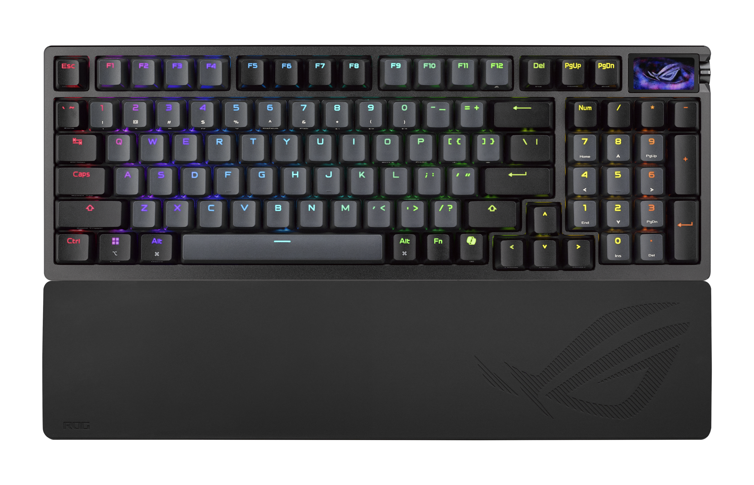 OLEDディスプレイ搭載の8Kポーリングレート対応の「ROG Azoth 96 HE Lite Ga…|jikkaiニュース