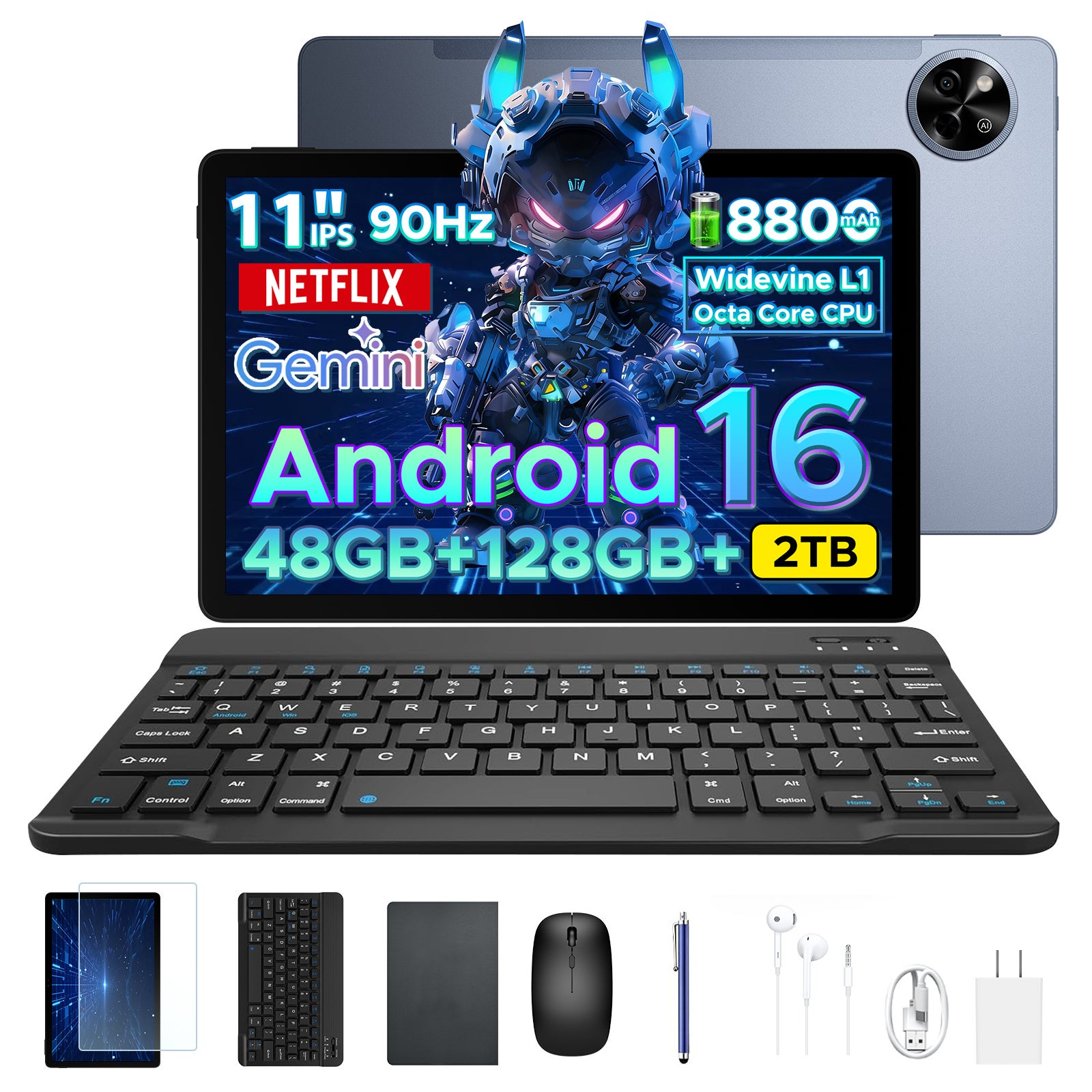 【アマゾン30%OFFタイムセール】11インチ Android 16 タブレット「P11」が19,900円。Gemini AI・90Hz、キーボード付きセットが7月22日までの期間限定セール|jikkaiニュース