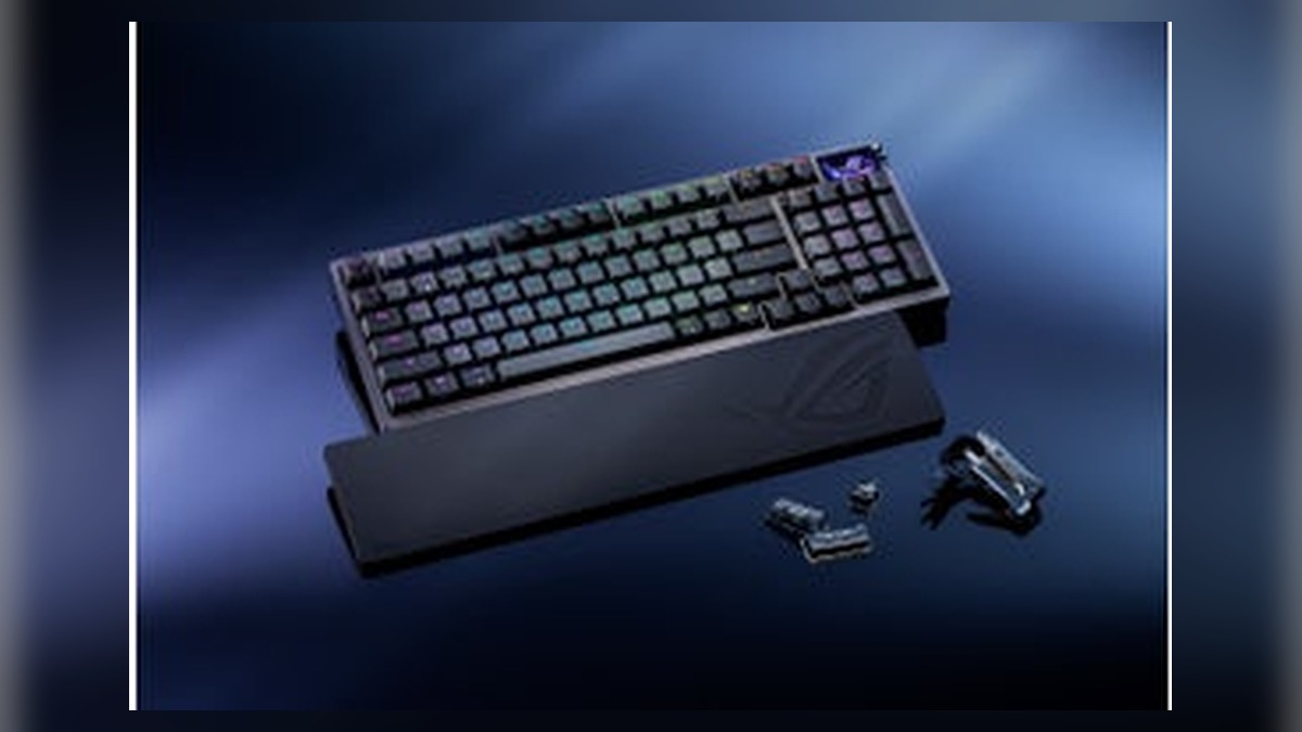 OLEDディスプレイ搭載の8Kポーリングレート対応の「ROG Azoth 96 HE Lite Ga… のアイキャッチ画像