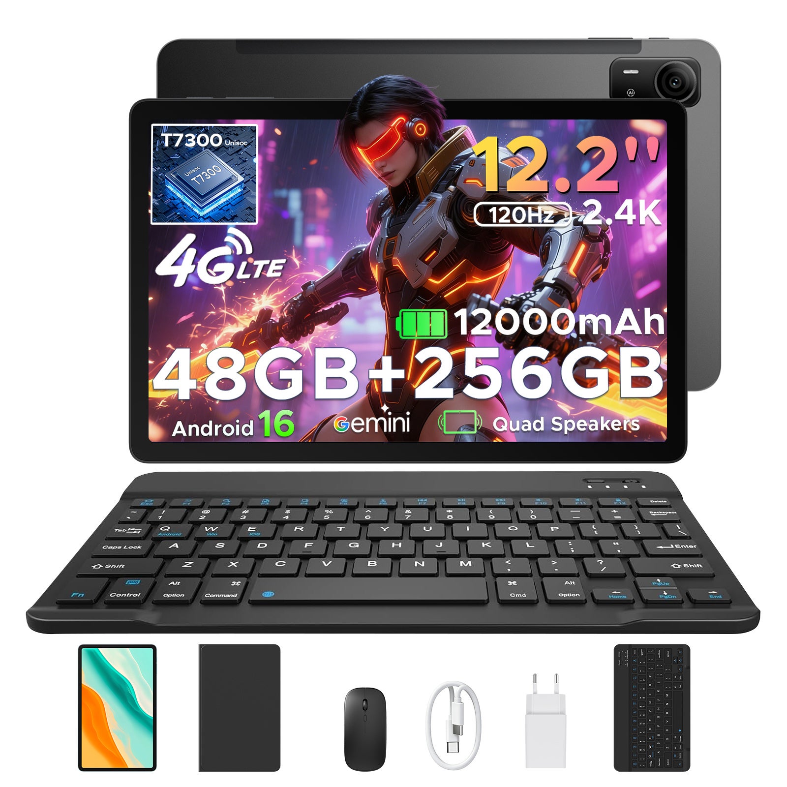 【8/10限定・半額＋ポイントアップ】12インチAndroid 16タブレット「AROLYM AP12PRO」が29,900円！楽天お買い物マラソン最終盤、店舗ポイント5倍＆楽天カード特典＋3倍
