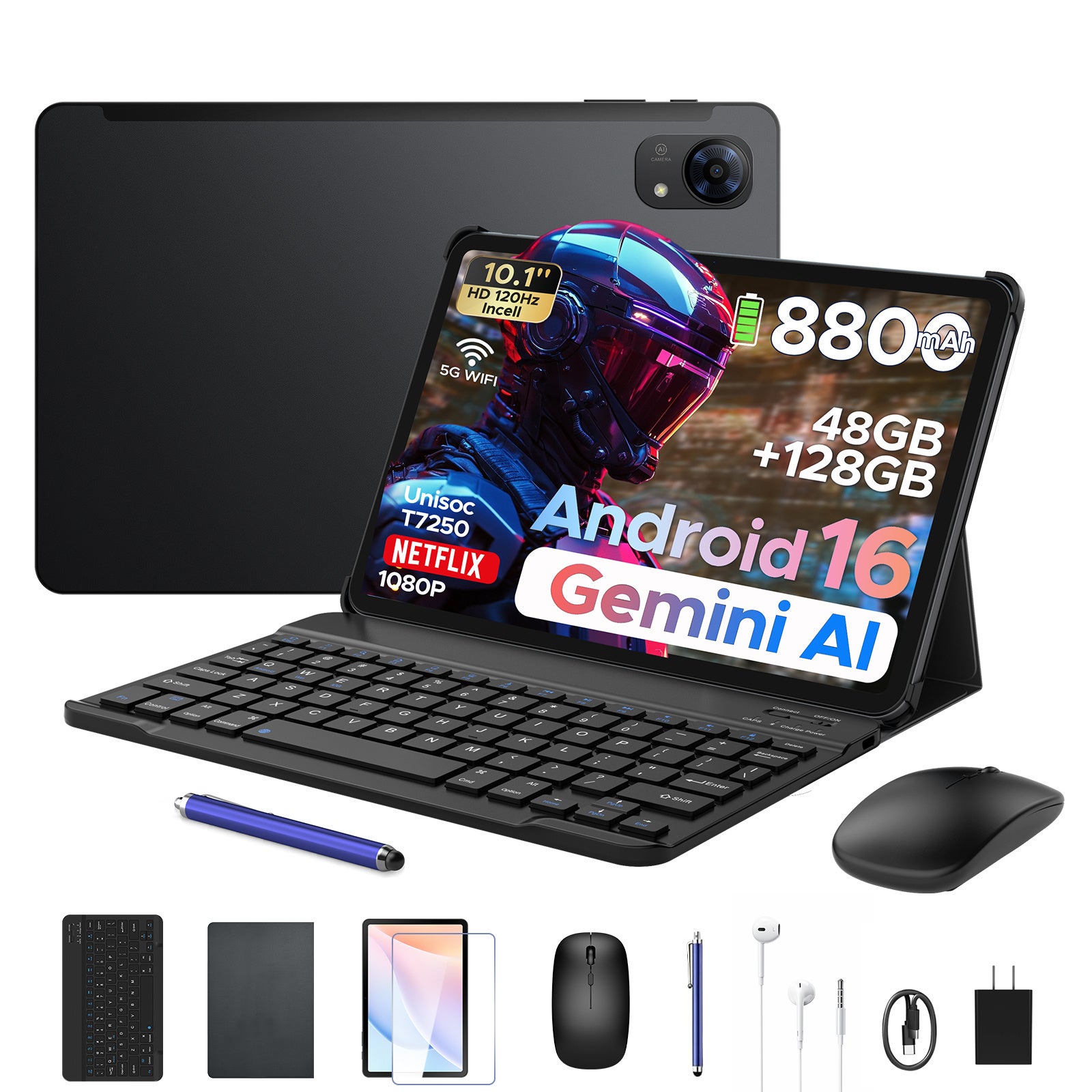 【Yahoo!ショッピング50％OFF限定セール】Android16搭載「P10 Pro」10.1インチAIタブレット！通常価格31,900円→15,900円で販売開始