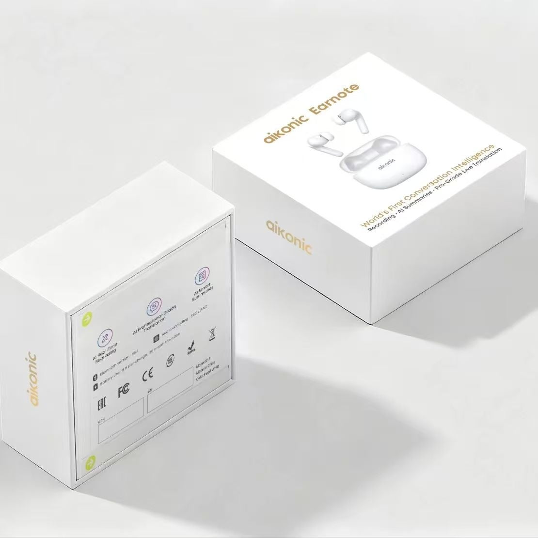 AIKONIC、多言語ビジネスコミュニケーション向け翻訳イヤホン「Aikonic EarNote」を発表