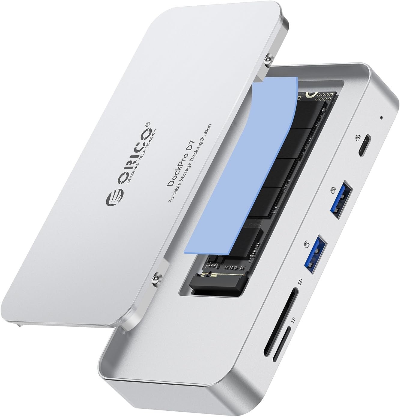 ORICO、7-in-1 M.2 SSDドッキングステーションを発表——最大8TB拡張・10Gbps転送・PD100W充電・ギガビットLANを1台に集約したモバイルワークスペース のアイキャッチ画像