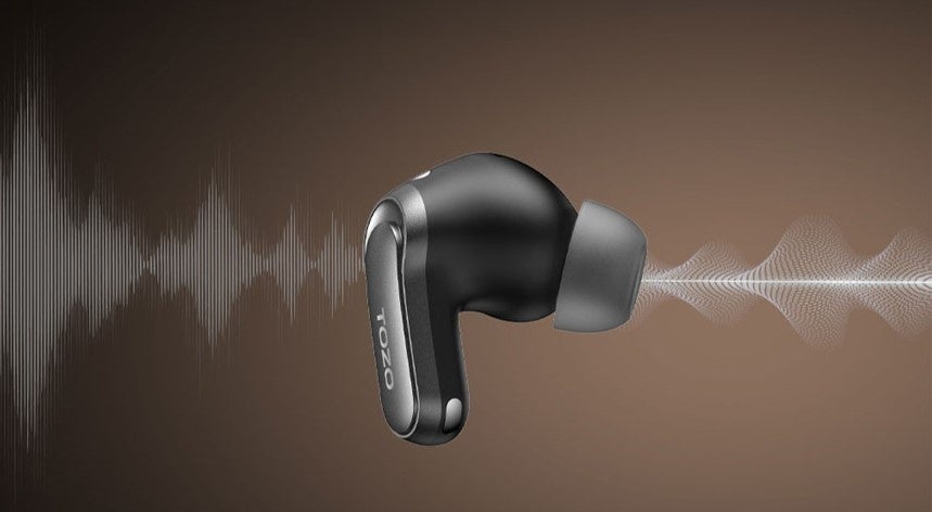 TOZO、触って操作するタッチスクリーン・最大-52dB ANC搭載のワイヤレスイヤホン『Aerosound6 Pro』発売