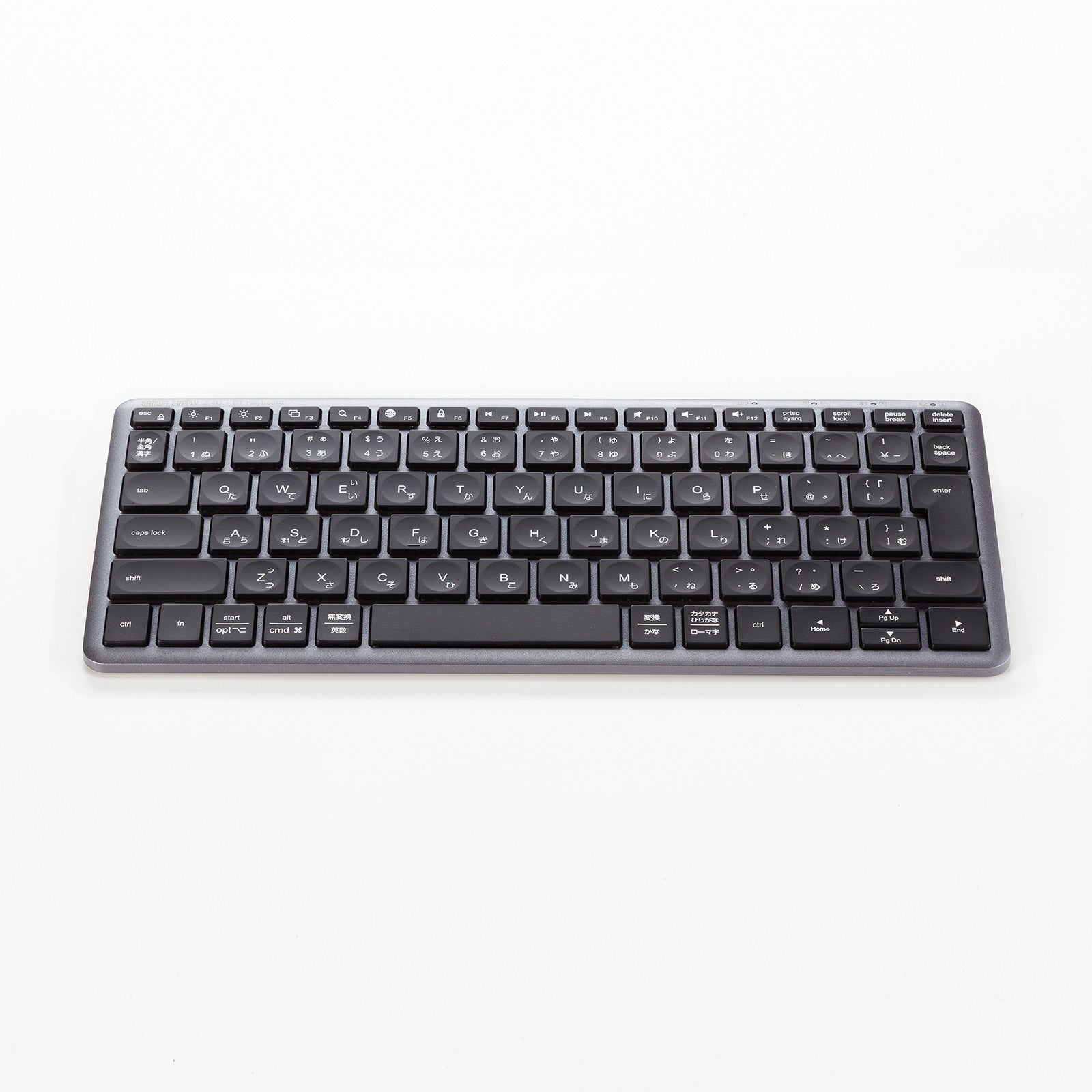 指先にフィットする凹みキーで正確なタイピングをサポート、Bluetooth+2.4G対応キーボードを発売