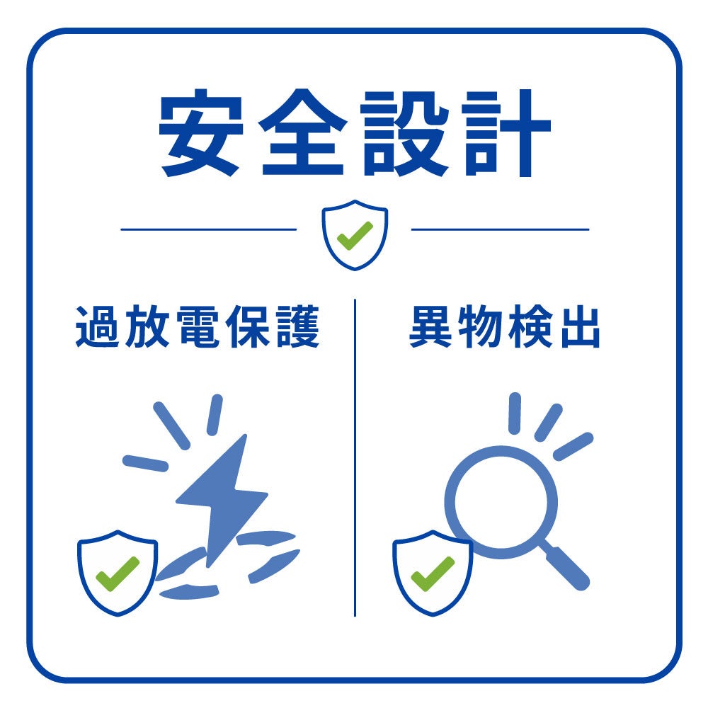 【電池の健康診断】「あんしんモニター」搭載のケーブル一体型で準固体ワイヤレスモバイルバッテリーを発売