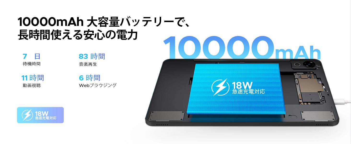 【Amazon限定・7日間】Android 16搭載「P12」12インチ2.4K大画面タブレットが5%OFF!通常24,900円→23,655円、キーボード付き豪華セットを数量限定販売
