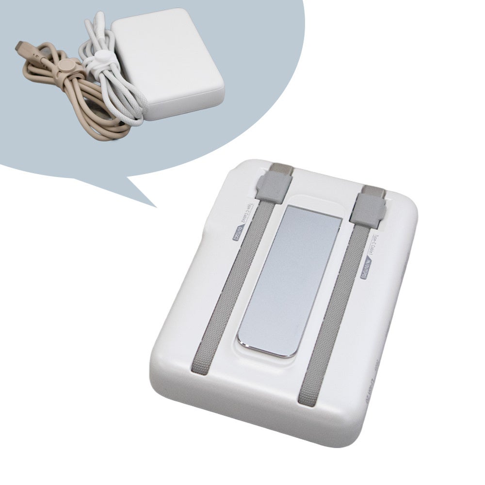 【電池の健康診断】「あんしんモニター」搭載のケーブル一体型で準固体ワイヤレスモバイルバッテリーを発売