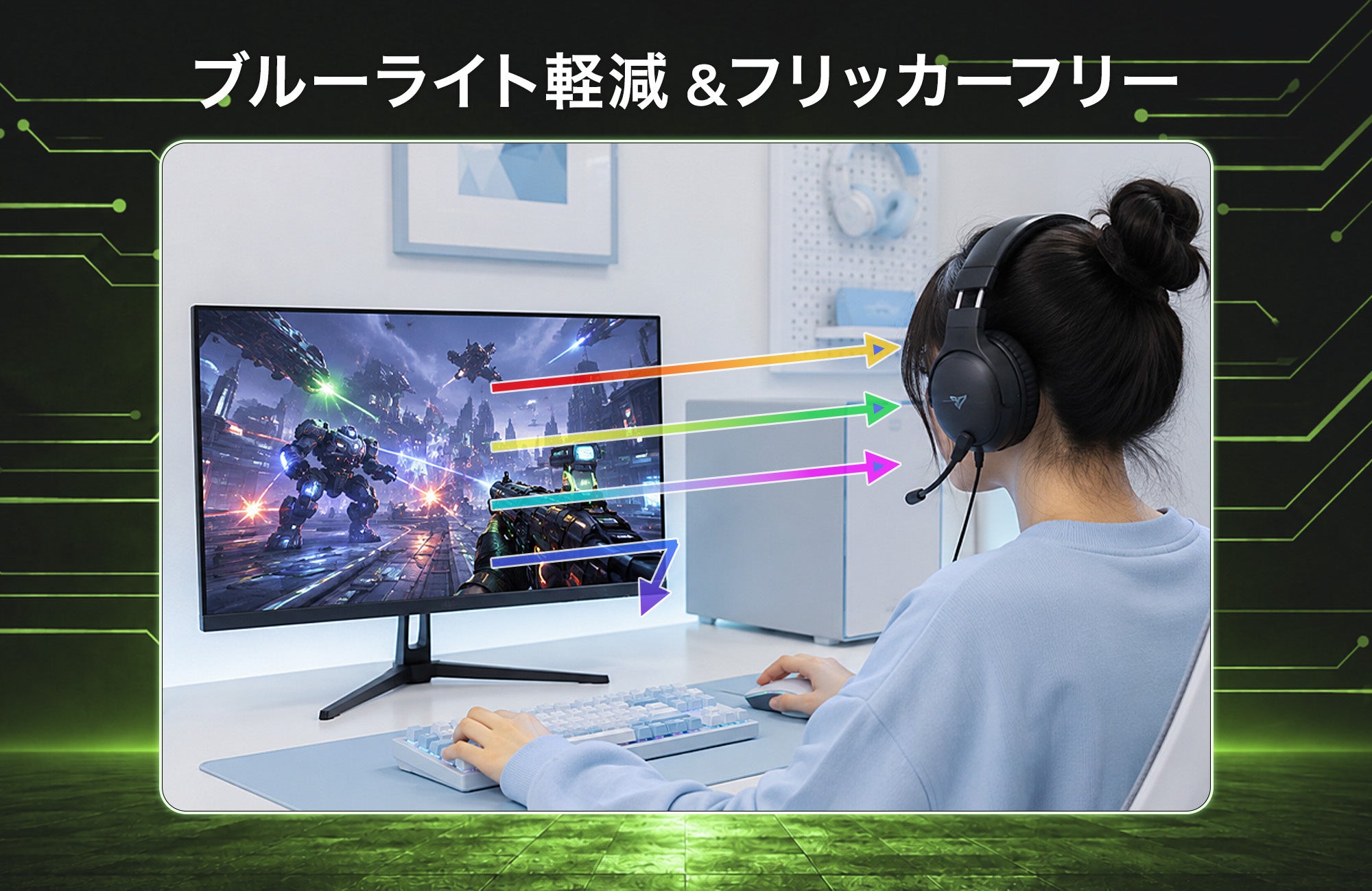 異なる強みを備えたゲーミングモニター『GRAVIX』登場！滑らかさ・高速表示・高画質に応える3モデル