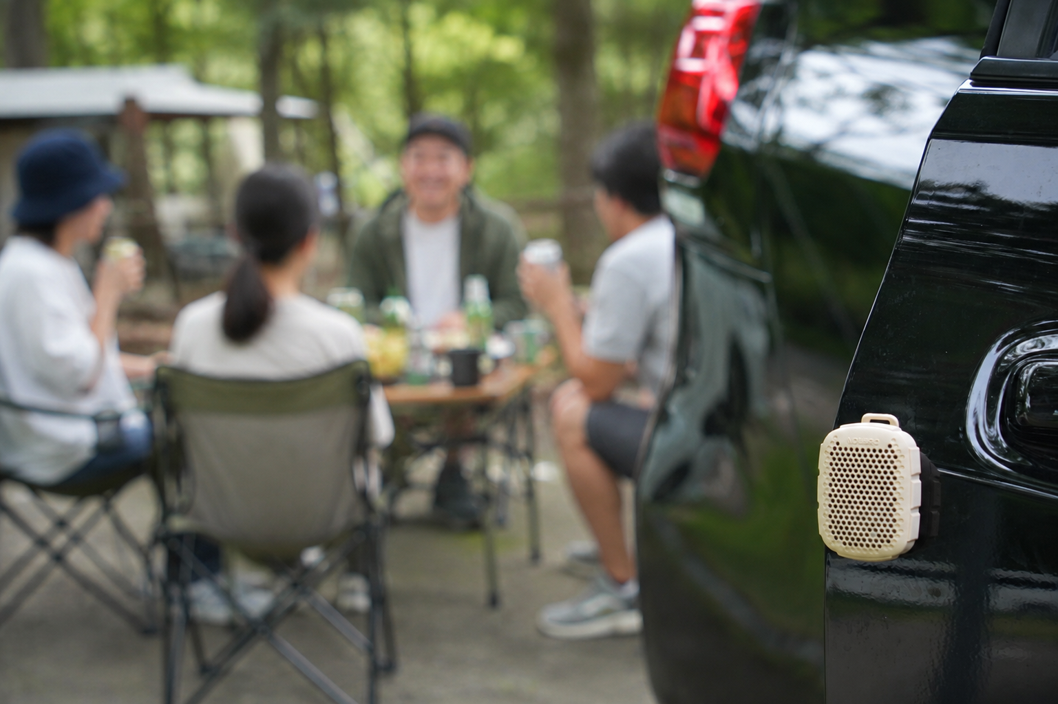 【世界累計25万台突破】わずか80g、挟む・貼る・ぶら下げる3Wayスピーカー「LAVA CLIP」。2台で広がるステレオ、IP67防塵・防水、最大12時間再生。9月15日Makuake先行販売開始！