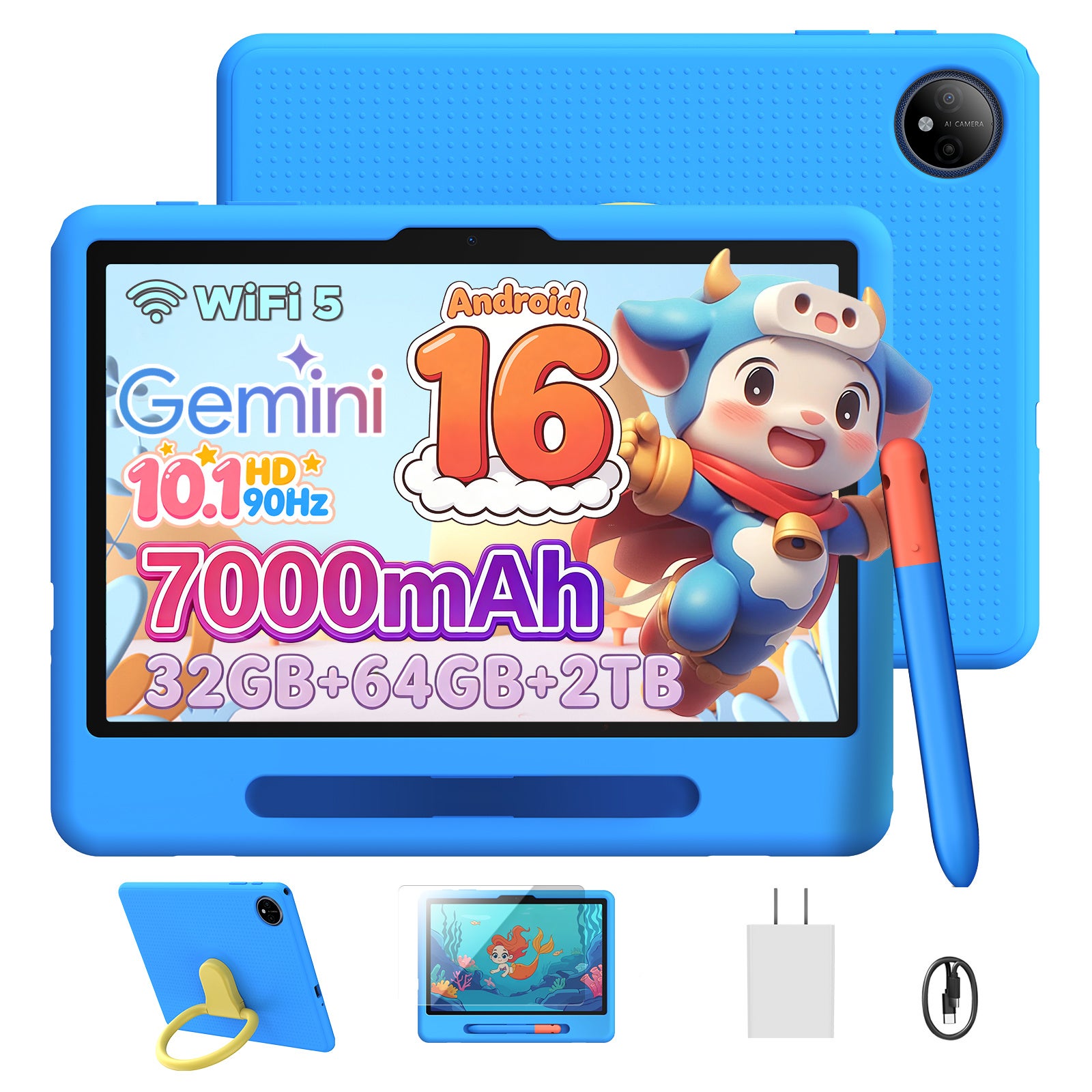 【Amazon限定・31%OFF】Android 16搭載「P10 Kid」キッズタブレットが13,800円に!子どもの学習・動画視聴・はじめてのタブレットにおすすめ