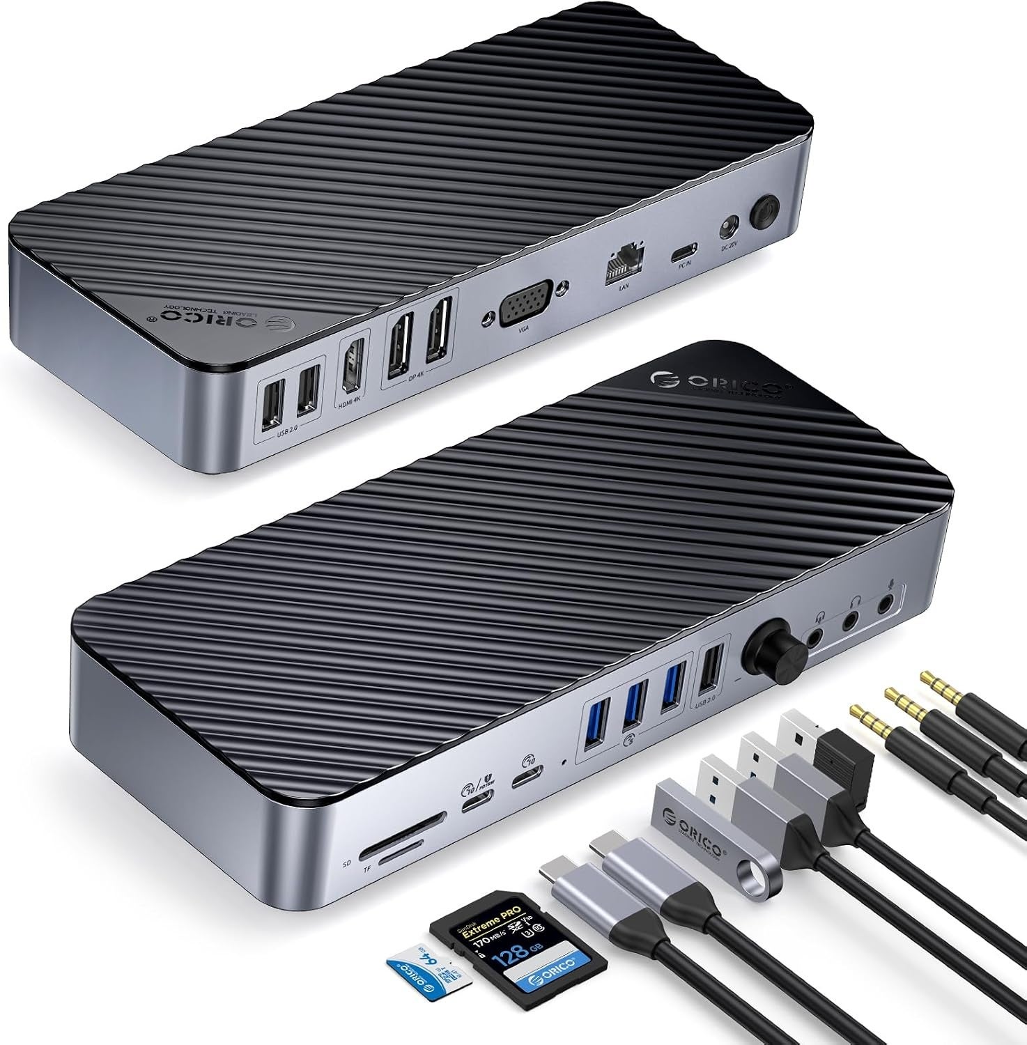 ORICO、20-in-1 USB-Cドックを発表。最大4画面・10Gbps・90W/60W充電・マルチオーディオ・LAN搭載でノートPCの拡張ニーズを一括対応。 のアイキャッチ画像