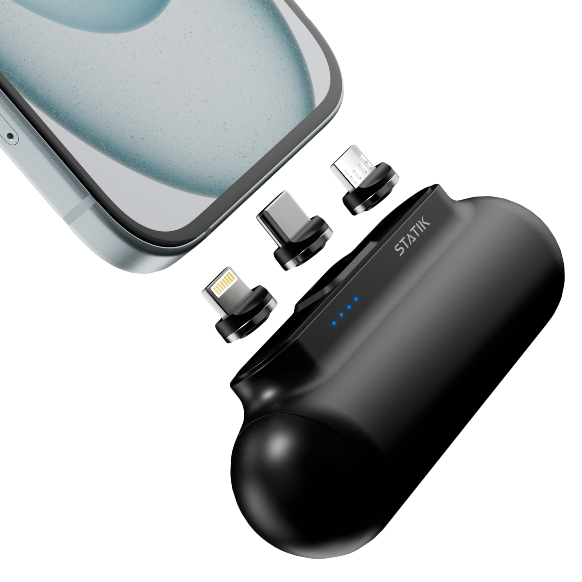 【もう充電ケーブルを持ち歩かない】磁気でつながるモバイルバッテリー「Snap-N-Charge V3」が10月2日よりMakuakeで先行販売開始